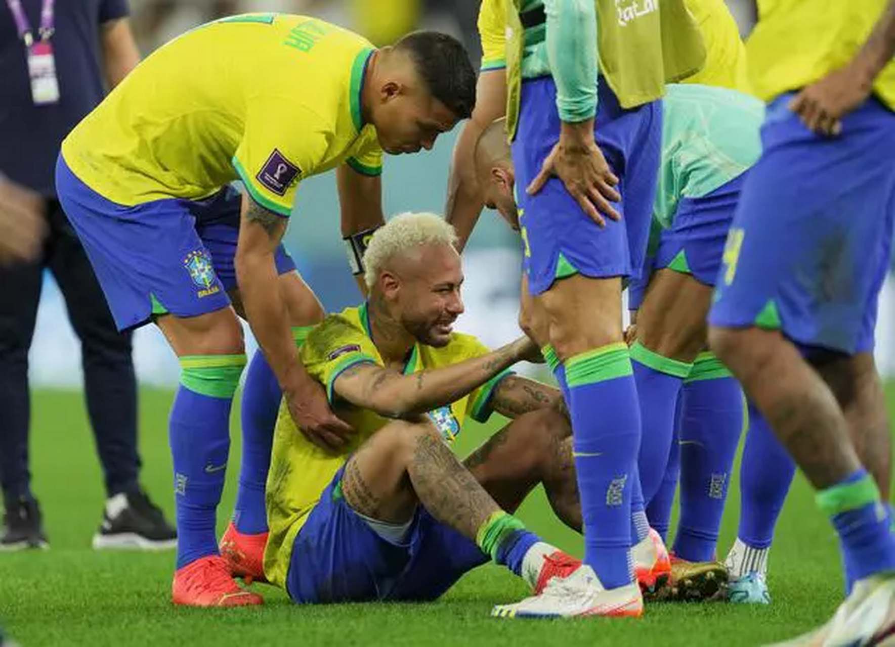 足球场上的感人故事