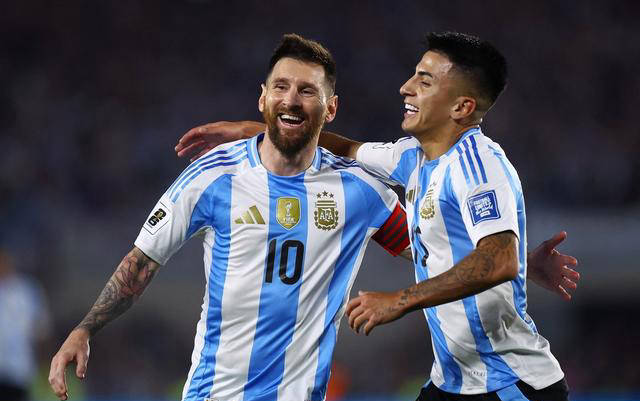 梅西帽子戏法进世界杯